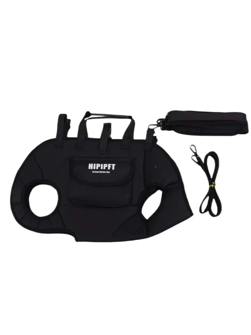 Black Soft-Sided Dog Carrier Tote for Small Pets